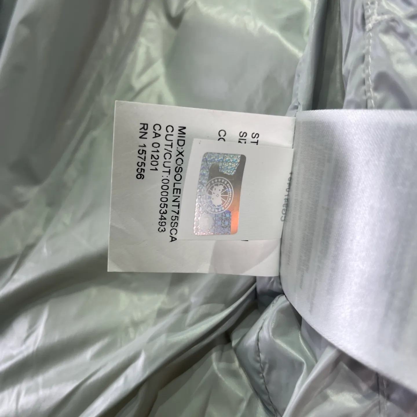 P840 𝑪𝒂𝒏𝒂𝒅𝒂 𝑮𝒐𝒐𝒔𝒆 Canada Goose 2227 Silver Gray Black Label Canada Goose Crofton Series Crofton Series Ski Season Logo Logo Solid Color Glossy Hooded Waterproof Windproof Ultra Light Down Jacket Men's Style: Silver Gray Black Label